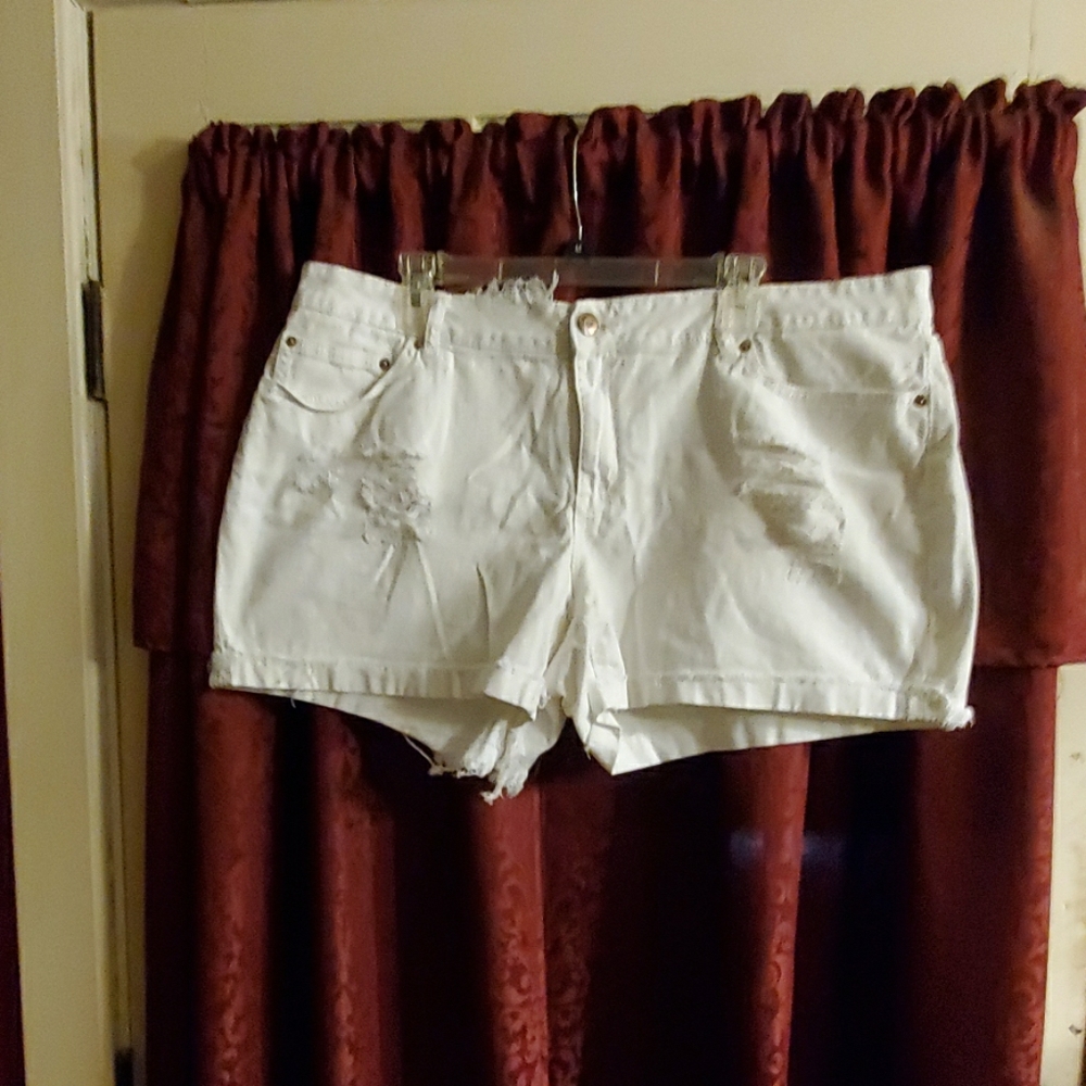 Time and True Jean Shorts